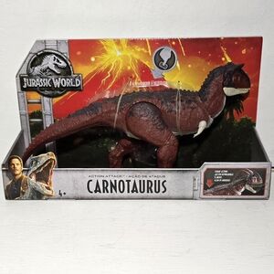 Jurassic World Action Attack Carnotaurus Dinosaur